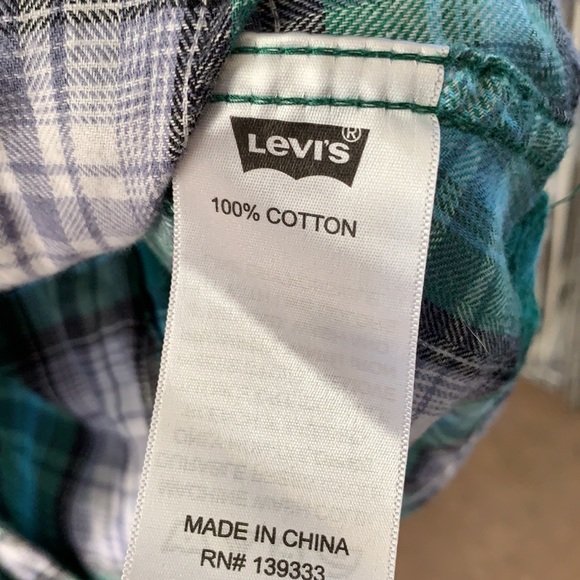 Place and denim Levi’s flannel print - Picture 5 of 6